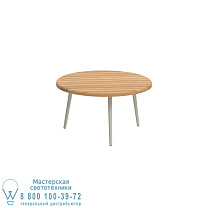 ПРИСТАВНОЙ СТОЛИК STYLETTO Ø60CM СТЕКЛА ИЗ ГРИБНОГО ТИКА Royal Botania