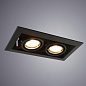A5941PL-2BK Arte Lamp A5941 карданный светильник GU10 2х50W — фото 1