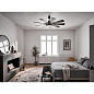 65" Gentry Fan Anvil Iron люстра-вентилятор 300265AVI Kichler — фото 3