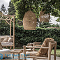 THE RATTAN TWISTER подвесной светильник Bazar Bizar BAYU009N-L-60x100 + FL-JUTE-001