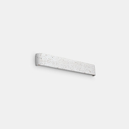 357096 Ideal lux Delta настенное бра с компактным изогнутым корпусом и рассеянным светом вверх вниз из бетона
