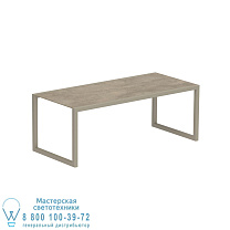 NINIX СТОЛ 200X90CM РАМА ПЕСОК + КЕРАМИКА TERRA SABBIA Royal Botania