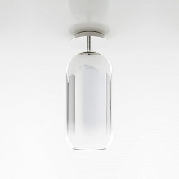 Gople PL Artemide Gople потолочный светильник цилиндрической формы из матового стекла