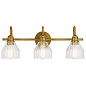 Avery 3 Light Vanity Light Natural Brass настенный светильник 45973NBR Kichler