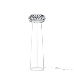 FN311013ML_16 Foscarini Caboche Plus торшер с прозрачным плафоном и диммером яркости