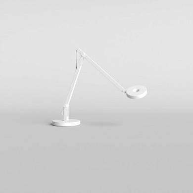 Rotaliana String T1 MINI DTW небольшая дизайнерская настольная лампа серебро; матовый белый 1SRT1MW363EL0