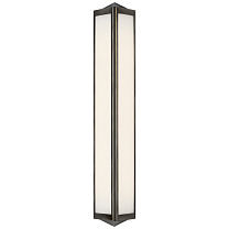 Geneva Medium Sconce бронза с белым стеклом