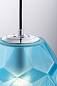 Подвесной светильник Globo Maytoni хром-голубой P052PL-01BL