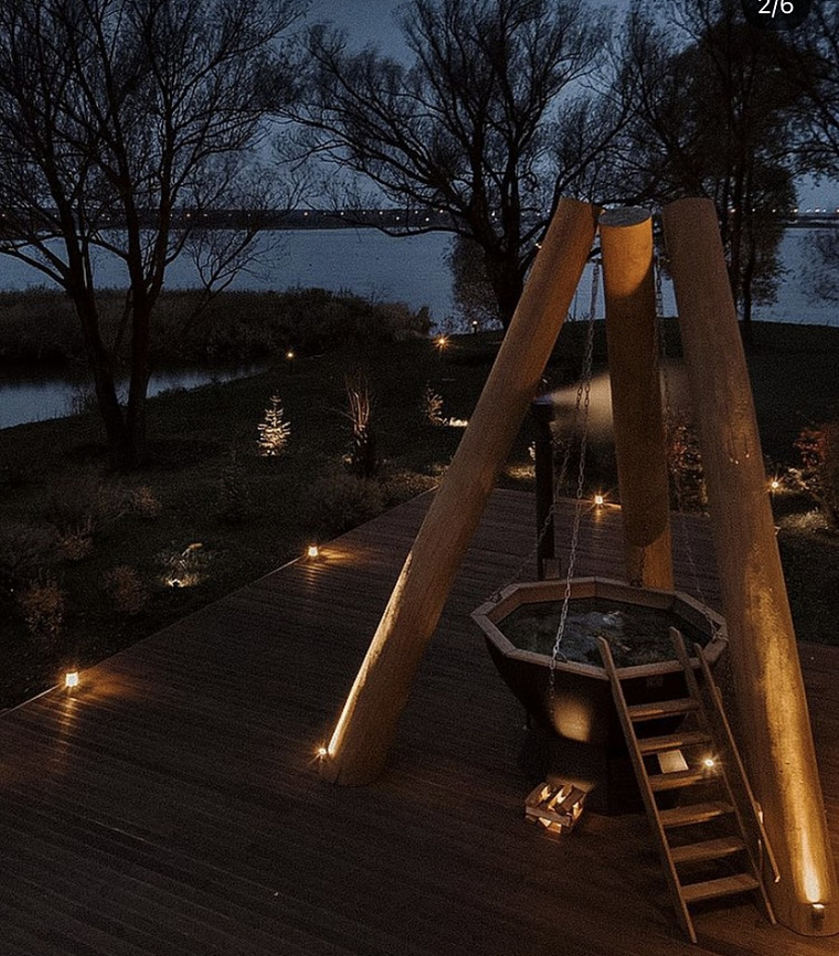 Проектирование освещения банного комплекса Zavidivo Spa Village — фото 6