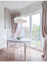 8502962 Nova Luce Lyon потолочный светильник с несколькими стеклянными плафонами в форме полусферы
