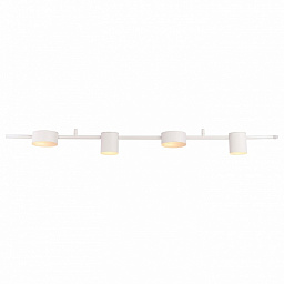 LSP-8153 Lussole Pickwick подвесной линейный светильник с шестью источниками света в белом корпусе