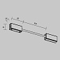 TRA200CPC-11B-10 Maytoni Accessories for tracks Flexity Комплектующие для систем освещения с токоведущими элементами Черный — фото 5