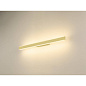1008083 SLV ONE LINEAR 70 WL PHASE up/down brass настенный линейный светильник — фото 4