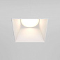 Share Maytoni встраиваемый светильник DL051-01-GU10-SQ-W белый