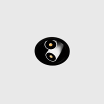 ato 80 double, black, white lamphead