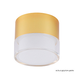 CLT 139C80 GO 4000K Crystal Lux Velora потолочный светильник цилиндрической формы с золотистым корпусом
