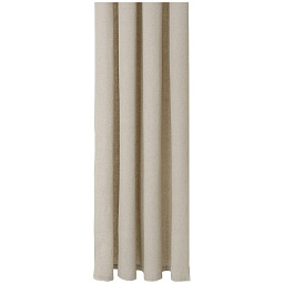 9297 Ferm Living Chambray душевая шторка с вертикальными полосами в песочном оттенке