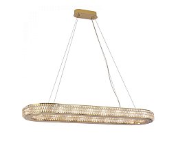 8560/100 C oval gold polished Newport Melody люстра