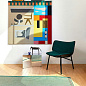 AB517-A882-AG68 Hay Ковер Tapis 80x200 см, зеленый / черный — фото 4