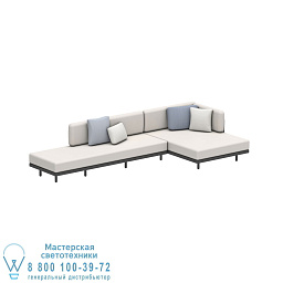 Alura Lounge set 16a алюминий с покрытием Royal Botania