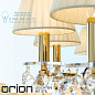 Люстра Orion Kristalldesign LU 2144/18+12+6 gold/4469 champ