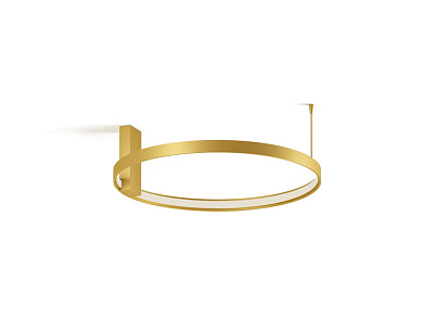 потолочный кольцевой светильник с узким профилем