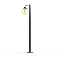Lampiok 2 N° 4; Clear glass E27 52W; Sulfur yellow