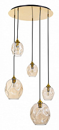 SL1188.303.05 ST-Luce Idesia подвесной светильник, 40Вт, латунь