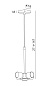SUSPENSION TUBES NOURRICE светильник на квадратном основании Davidts lighting — фото 1