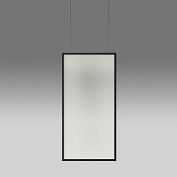 2002030A Artemide Discovery подвесной светильник с вытянутой панелью и плавным светорассеиванием