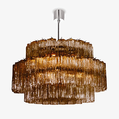 Потолочный светильник Pentagon Drum Chandelier Bella Figura CL439
