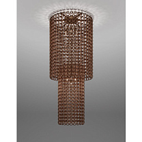 Потолочный светильник GIOGALI CA2 CRYSTAL COPPER MATT BRONZE 1 E27 CE
