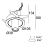 24142 9220 W-W Delta Light SPY 39 ST Утопленный точечный светильник — фото 1