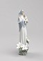 Фарфоровая статуэтка Мадонны с Младенцем и лилиями Madonna of The Flowers Lladro 01008322 — фото 4