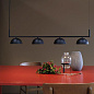 Stockholm long table pendant Dyberg Larsen подвесной светильник черный 9110