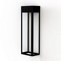 Hogar N° 2; Satin-finish PMMA Built-in LED 4000°K neutral white 26W; Dark black