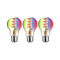 29163 Paulmann LED Pear 3x470 лм 3x6,3 Вт RGBW+ с регулировкой яркости, золото — фото 1