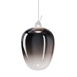 21812 4327 Lodes Oblò SP M LED дизайнерская люстра из выдувного стекла дымчатый