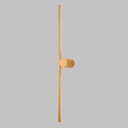CLT 058W2 GO Crystal Lux Twist настенное бра с вертикальной трубчатой формой и золотистым покрытием