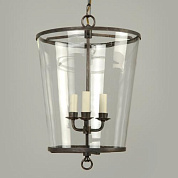 CL0111.BZ.SE Zurich Frame Lantern, Bronze, 3 Lights