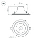 Встраиваемый светильник-даунлайт Arlight LTD-LEGEND-R115-10W — фото 1