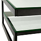 110368 Coffee Table Gamma bronze finish кофейная карта Eichholtz