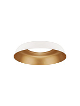 Sandy White & Gold Steel Shade (2 pcs/box) D:49.2 H:9.1 cm
