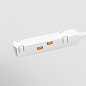 TRA004CPC-22W Maytoni Accessories for tracks S35 Комплектующие для систем освещения с токоведущими элементами Белый — фото 1