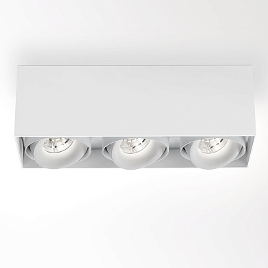 MINIGRID ON 350 SOFT 93045 DIM8 W-W белый Delta Light накладной потолочный светильник