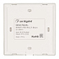 028310 Arlight Панель Sens SMART-P55-MULTI Black (3V, 4 зоны, 2.4G) — фото 2