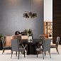 Люстра Balance Elstead BALANCE5-BRPB коричневый и полированная латунь — фото 2