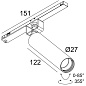 27322 9225 B Delta Light PR SPLITLINE Spl14 - трековый светильник Spy 27 L — фото 1