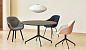 About A Chair Вращающееся мягкое кресло на козлах Hay PID496404 — фото 8