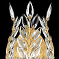 759550-3 Crystal Laurel 17" Sconce бра, Fine Art Lamps